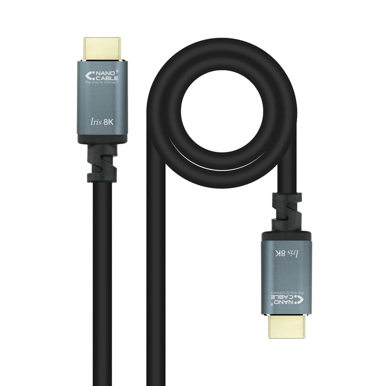 Nanocable 10.15.8000 câble HDMI 0,5 m HDMI Type A (Standard) Noir - Neuf