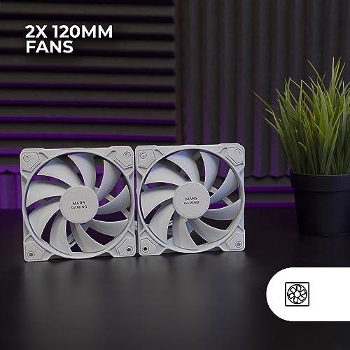Mars Gaming MF PWMX2W Boitier PC Ventilateur 12 cm Neuf - vue 2