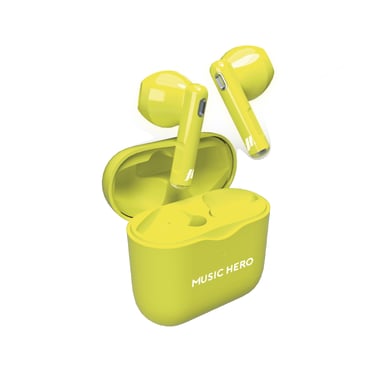 SBS MHTWSFLUOY Auricolari/musica True Wireless Stereo (TWS) Giallo