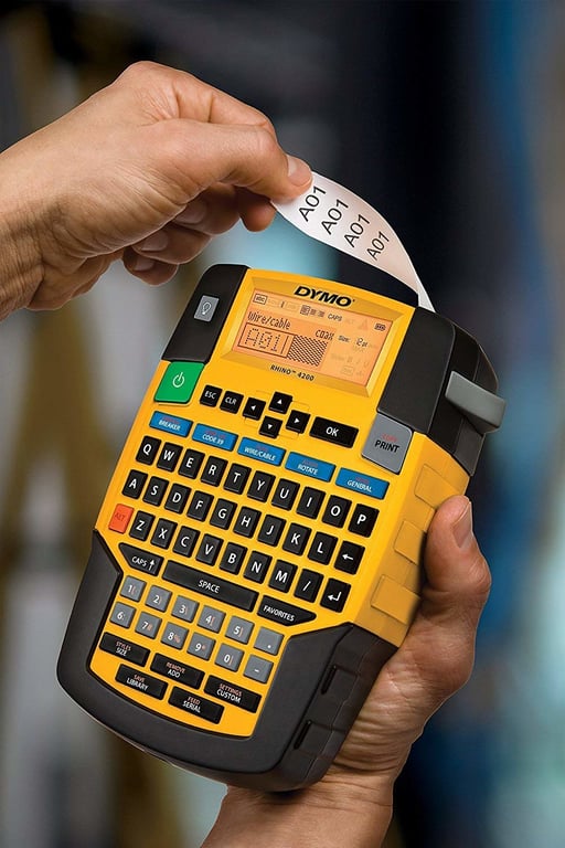 DYMO Rhino 4200 imprimante pour étiquettes Transfert thermique Sans fil QWERTY Neuf - vue 3