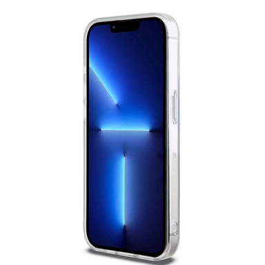 DKNY Funda para iPhone 15 Pro Max MagSafe de TPU blando con diseño Negro