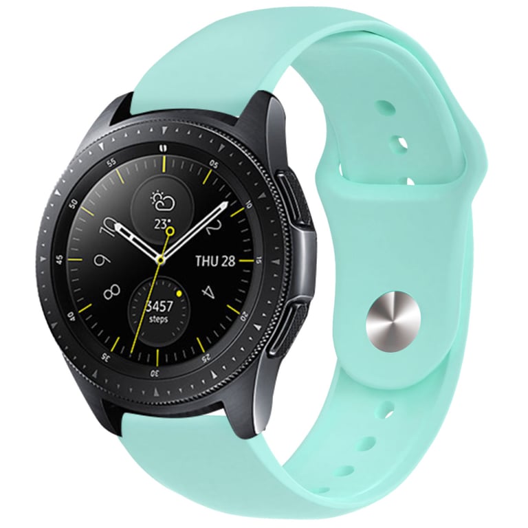 imoshion Bracelet sport en silicone - Connexion universelle 20 mm - Vert menthe - Neuf