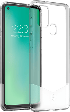 Coque renforcée Samsung Galaxy A21s PURE 1m Transparente + Garantie à vie Force Case