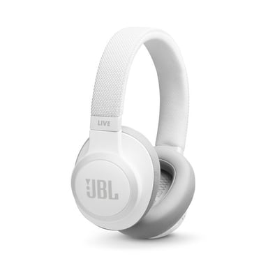JBL Live 650BT Casque Sans fil Arceau Appels/Musique Bluetooth Blanc