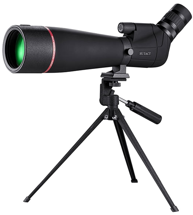 Télescope Monoculaire Grossissement X20 À X60 Chasse Nature Trépied Support Smartphone Plastique YON