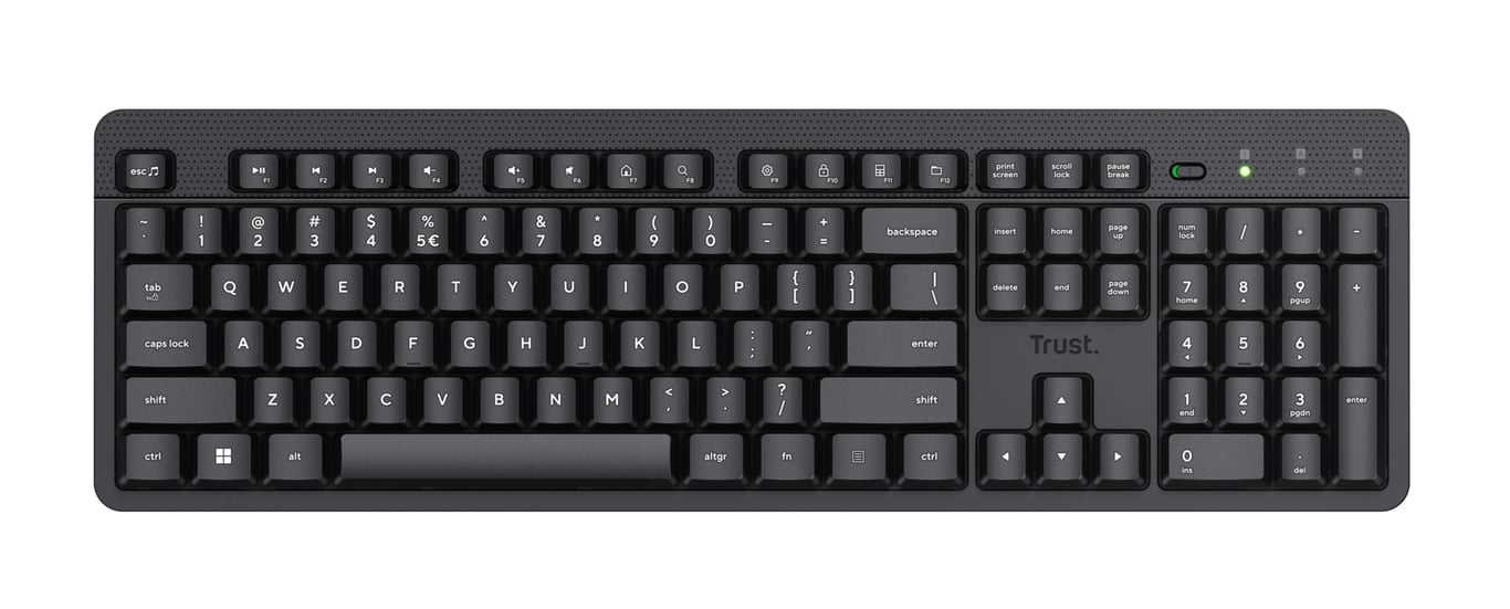 Clavier sans fil silencieux Azerty Trust Ody II - vue 3