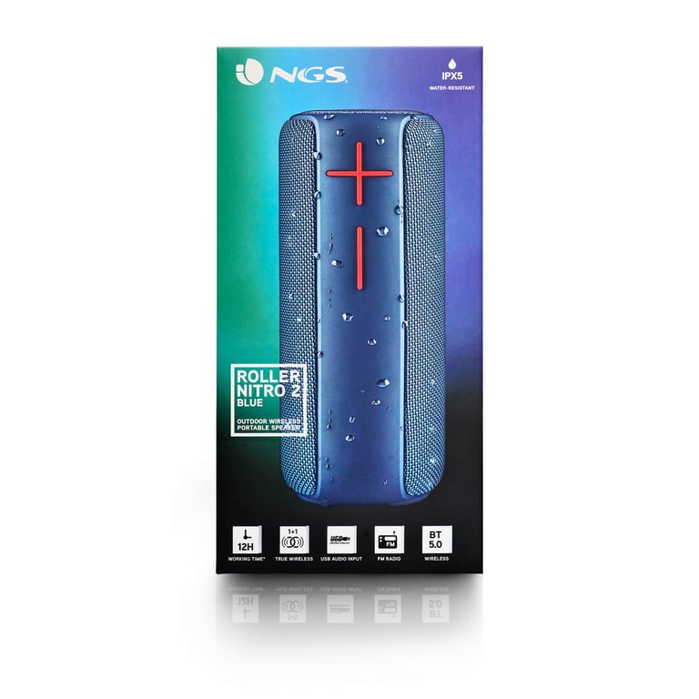 NGS Roller Nitro 2 Enceinte portable stéréo Neuf - vue 3