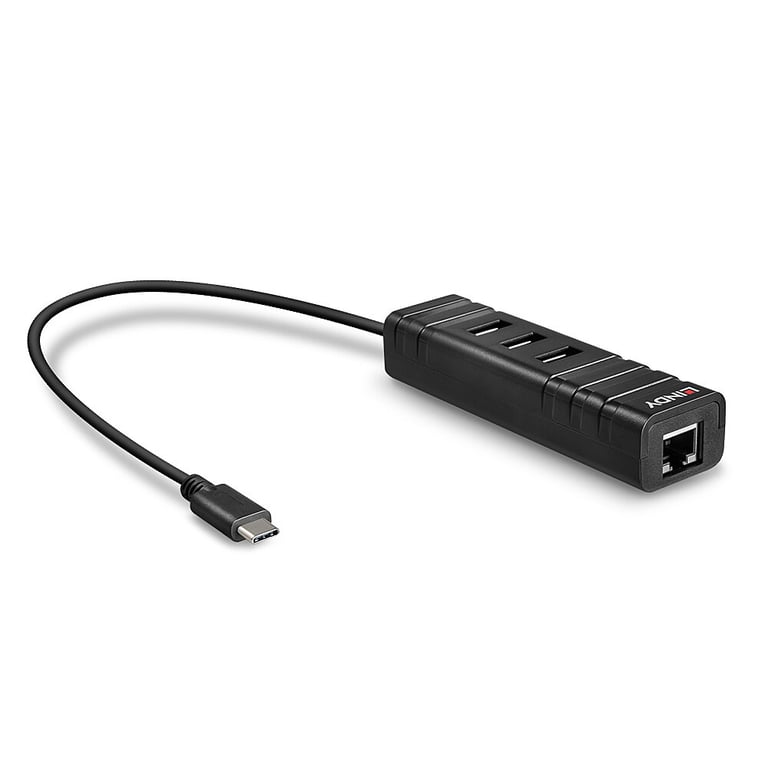 Lindy 43249 hub & concentrateur USB 3.2 Gen 1 3.1 Gen 1 Type C 5000 Mbit/ Neuf