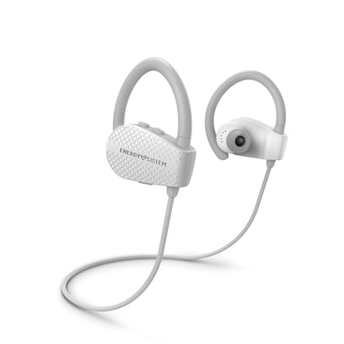 Energy Sistem Sport 1+ Snow Casque Sans fil Crochets auriculaires Sports USB Type-C Bluetooth Blanc