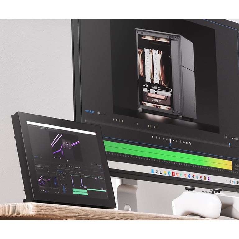 Jonsbo DS8 écran plat de PC 20 3 cm 8 1280 x 800 pixels LCD Neuf - vue 3