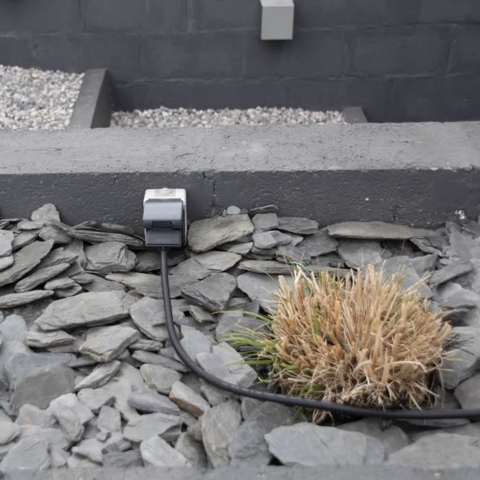 CHACON Set 3 mini prises extérieures OnOff FR + Télécommande - vue 3