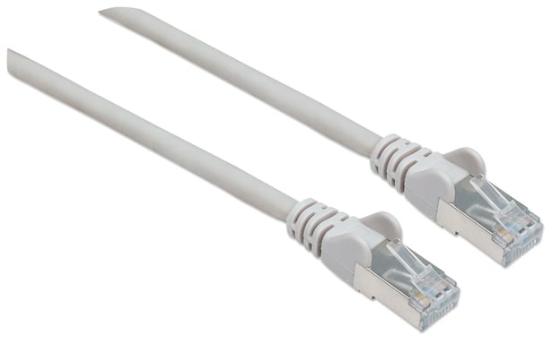 Intellinet 15m CAT6a S/FTP cavo di rete Grigio S/FTP (S-STP)