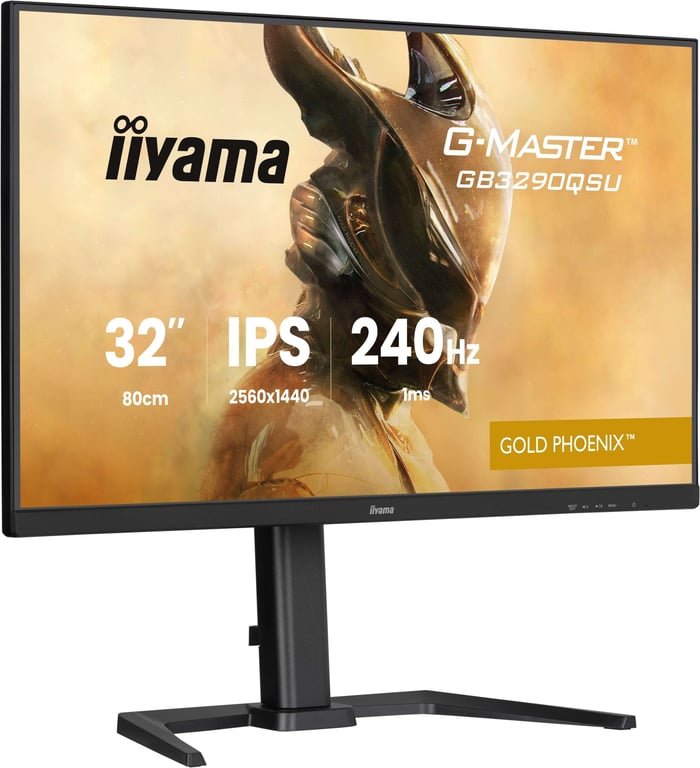 iiyama G-MASTER GB3290QSU-B1 écran plat de PC 80 cm (31.5 ) 2560 x 1440 pixels Quad HD LED Noir - Neuf