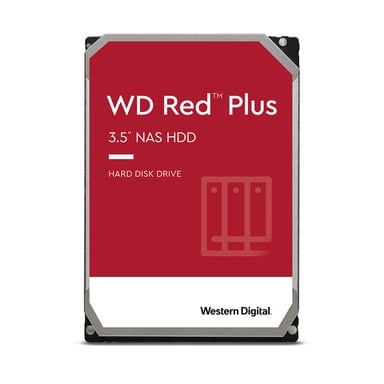 Western Digital Red Plus disque dur 6 To 5400 tr/min 64 Mo 3.5 Série ATA III - vue 1