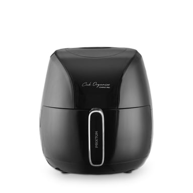 PRIXTON Cook Organics Compact Pro Unique 5 L Autonome 2000 W Friteuse d'air chaud Noir, Argent