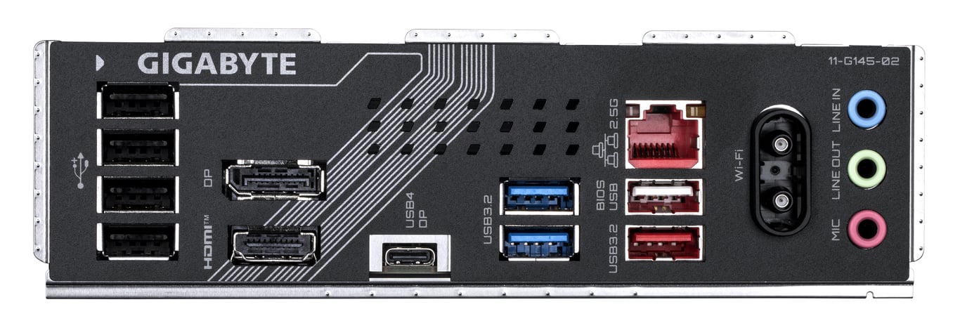 Gigabyte B860 GAMING X WIFI6E - vue 2