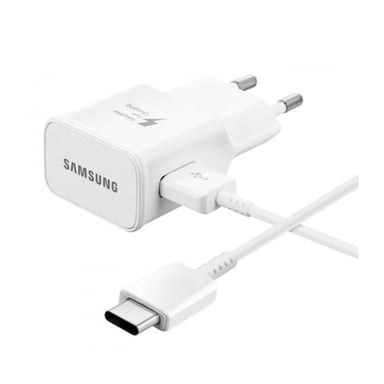 EP-TA20EWE + EP-DN930CWE Cargador de viaje Samsung TIPO C en blanco (a granel)