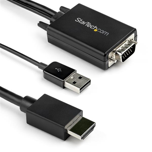 Adattatore cavo DVI a VGA da 20 cm - DVI-I maschio a VGA femmina
