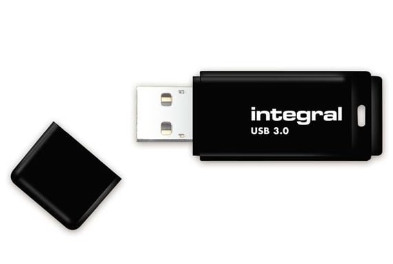 INTEGRAL - Memoria USB - 16 GB - USB 3.0 - Negro