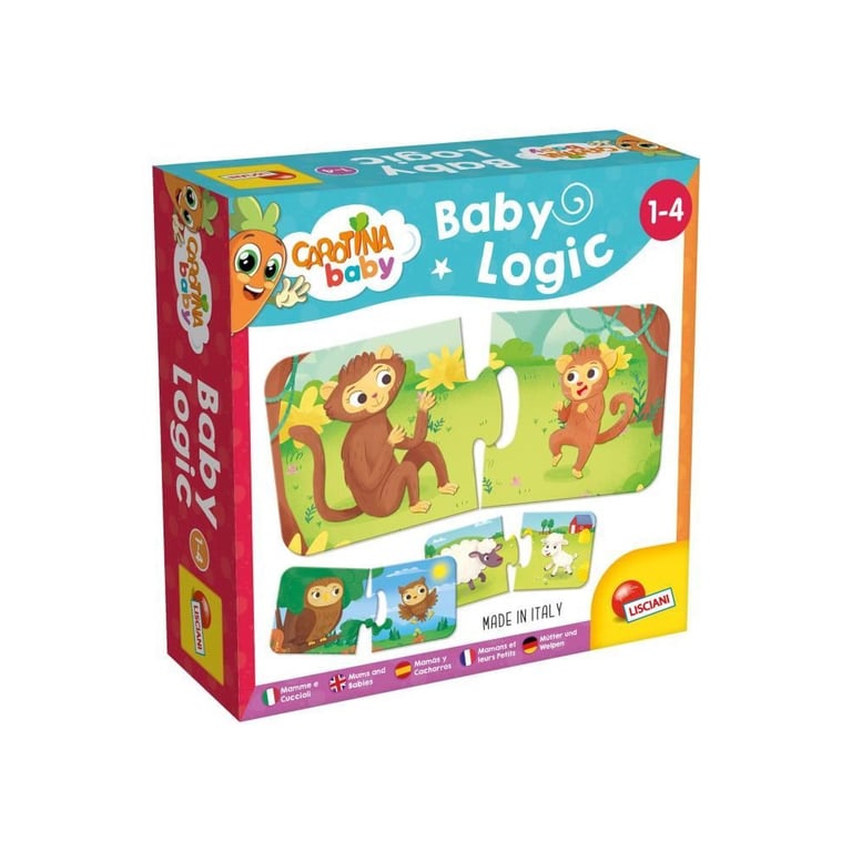 Lisciani Giochi Carotina Baby Logic Mamans Et Leur Petits