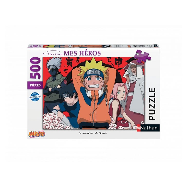Nathan Puzzle Aventures de Naruto