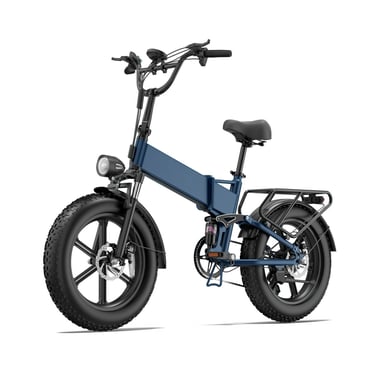 Bicicleta Eléctrica | URLIFE | T5 | 750W 48V13Ah 20'' Frenos de Disco eBike - Azul