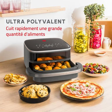 Moulinex AL402H Unique Autonome 2200 W Friteuse d'air chaud Gris
