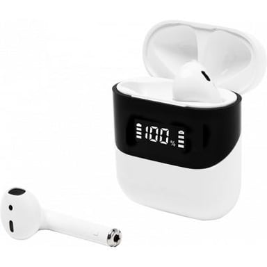 BIG BEN DIGITALBUDS Cuffia auricolare wireless per chiamate/musica USB Type-C Bluetooth Bianco