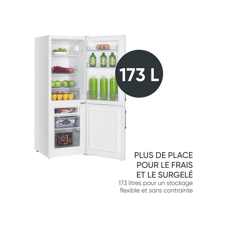 Réfrigérateur combiné congélateur bas SEVERIN DT8770 2 portes 173 142x50x56 cm - vue 4