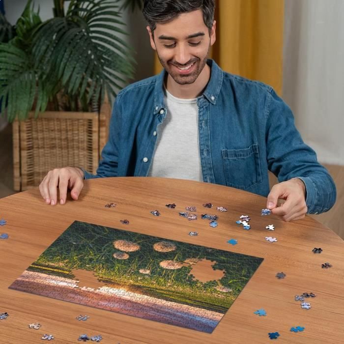 Puzzle 500 pièces : Pissenlits au crépuscule Ravensburger France - vue 4