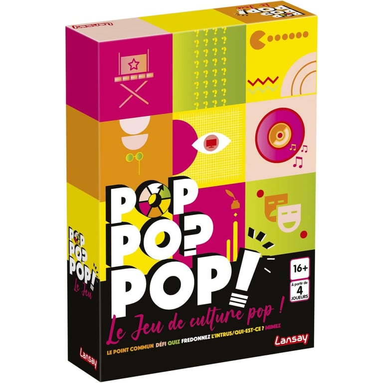 Pop Pop Pop : Le Jeu de Culture Générale pour des Soirées Inoubliables Neuf