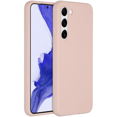 Accezz Coque Liquid Silicone pour Samsung Galaxy S23 Plus - Rose