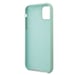 Custodia Guess per iPhone 11 Pro Max in silicone verde logo oro vintage