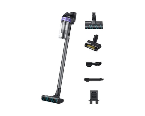 Samsung VS20B75AER4 Aspirateur-balai 2 en 1 Batterie Sec Sans sac 550 W Bleu, Violet
