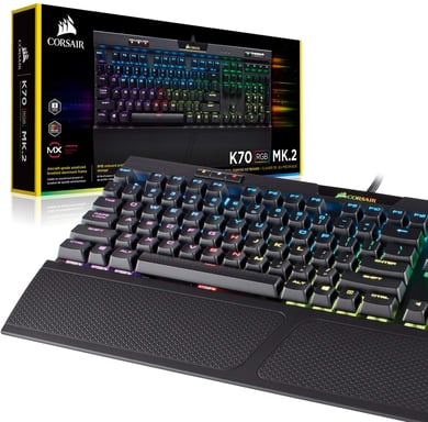 Corsair K70 RGB PRO clavier Gaming USB AZERTY Belge Noir