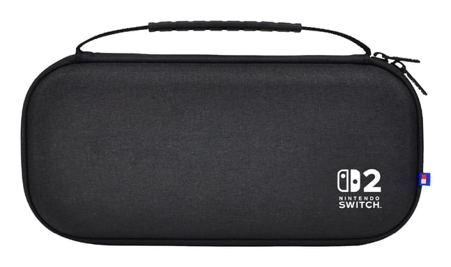 Hori Pochette Fine Résistante (Noir) pour Nintendo Switch 2 – Sous licence officielle Nintendo
