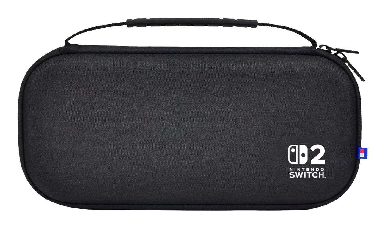 Hori Pochette Fine Résistante (Noir) pour Nintendo Switch 2 – Sous licence officielle Nintendo - Neuf