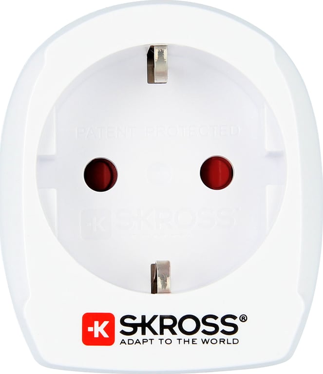 adaptateur de voyage France vers Royaume Uni Skross SKR EUROPE TO UK - vue 4