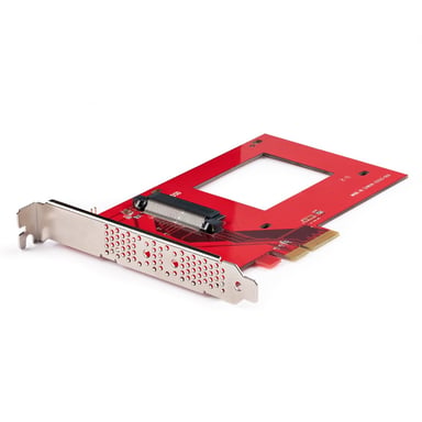 StarTech.com PEX4SFF8639U3 tarjeta y adaptador de interfaces Interno U.3