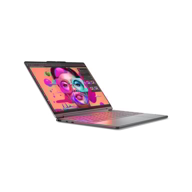 Lenovo Yoga 9 2-in-1 14ILL10 Copilot+ PC Intel Core Ultra 7 258V Hybride (2-en-1) 35,6 cm (14'') Écran tactile WQUXGA 32 Go LPDDR5x-SDRAM 1 To SSD Wi-Fi 7 (802.11be) Windows 11 Home Allemand Gris