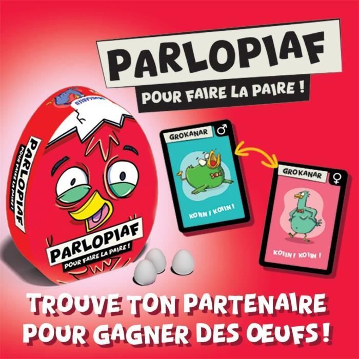 PARLOPIAF - Jeu d'ambiance - MEGABLEU - Des 8 ans - Neuf