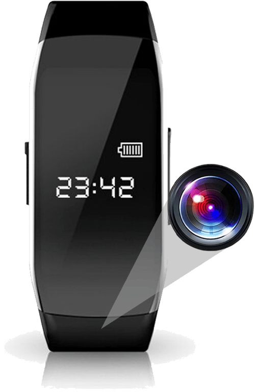 Montre Caméra Cachée Haute Définition Matériel d'Espionnage Micro Intégré 32Go YONIS