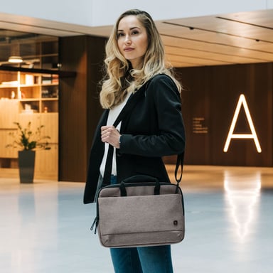 DICOTA Slim Eco MOTION 14 - 15.6'' 39,6 cm (15.6'') Maletín Gris