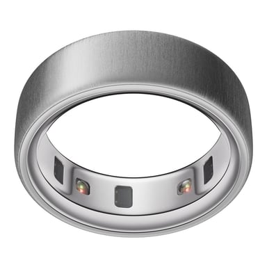 Anillo conectado Oura Oura Ring 4 Seguimiento de sueño, actividad y recuperación Acero cepillado Talla 12