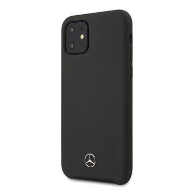 Custodia Mercedes per iPhone 12 mini 5,4'' nero Linea Silicone