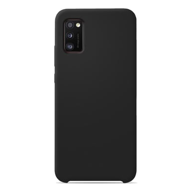 Coque silicone unie Soft Touch Noir compatible Samsung Galaxy A31