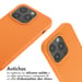 imoshion Coque en silicone avec cordon pour Apple iPhone 14 Pro - Orange