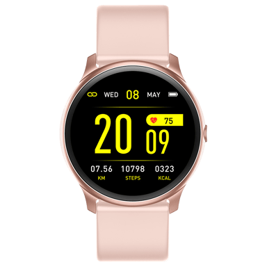 Maxcom Reloj conectado FW32 IP67 con pulsómetro y monitor del sueño Rosa