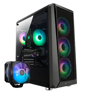 PC Racing PC Gaming - AMD Ryzen 7 7700X, RAM 32 Go, M.2 2 To, RTX 5070, Windows 11 Pro, Wifi, PC Gamer