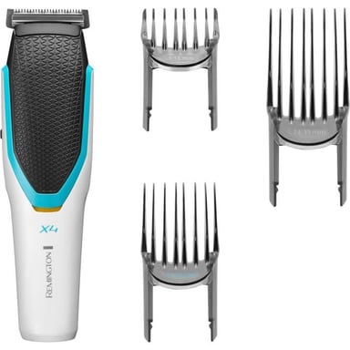 Tondeuse cheveux - REMINGTON - HC4000 X4 Power Xseries - Autonomie 60 min - Design Blanc/Bleu